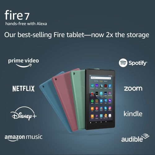  Amazon Fire 7 Tablet (7 display, 16 GB) - Black