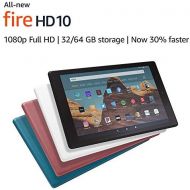 Amazon Certified Refurbished Fire HD 10 Tablet (10.1 1080p full HD display, 32 GB)  White