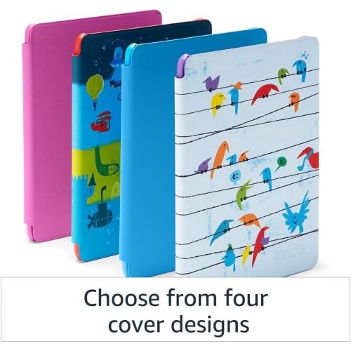  Amazon All-new Kindle Kids Edition - Includes access to thousands of books - Rainbow Birds Cover
