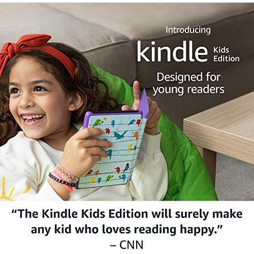  Amazon All-new Kindle Kids Edition - Includes access to thousands of books - Space Station Cover