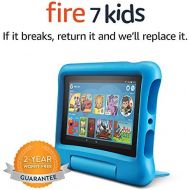 Amazon Fire 7 Kids Edition Tablet, 7 Display, 16 GB, Blue Kid-Proof Case