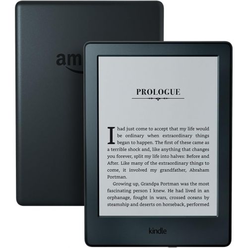  Amazon Kindle E-reader (Previous Generation - 8th) - Black, 6 Display, Wi-Fi, Built-In Audible - Includes Special Offers