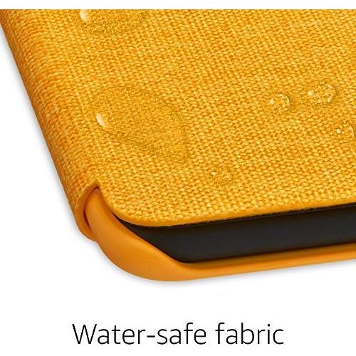  Amazon All-new Kindle Paperwhite Water-Safe Fabric Cover (10th Generation-2018), Canary Yellow