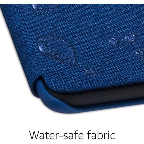  Amazon All-new Kindle Paperwhite Water-Safe Fabric Cover (10th Generation-2018), Marine Blue