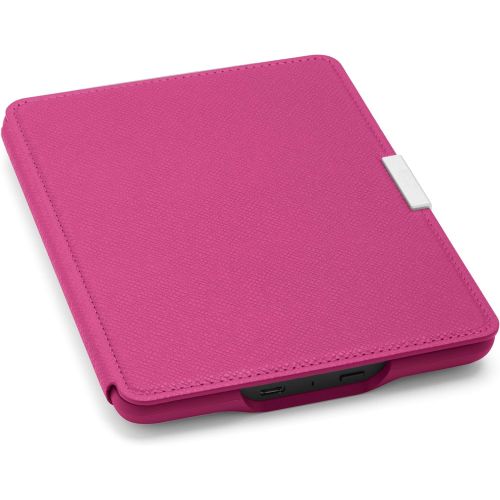  Amazon Kindle Paperwhite Leather Case, Ink Fuchsia - fits all Paperwhite generations prior to 2018 (Will not fit All-new Paperwhite 10th generation)