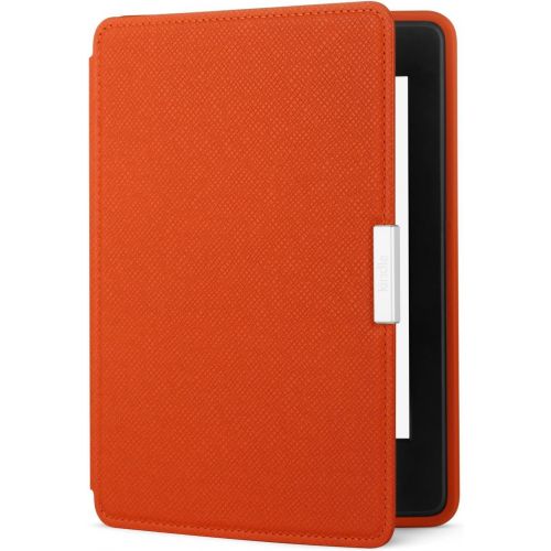  Amazon Kindle Paperwhite Leather Case, Persimmon - fits all Paperwhite generations prior to 2018 (Will not fit All-new Paperwhite 10th generation)