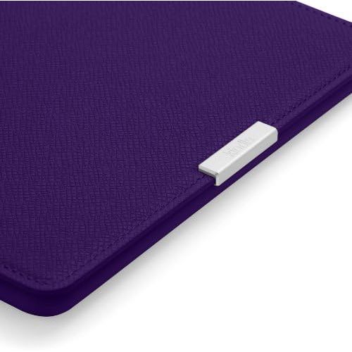  Amazon Kindle Paperwhite Leather Case, Royal Purple - fits all Paperwhite generations prior to 2018 (Will not fit All-new Paperwhite 10th generation)