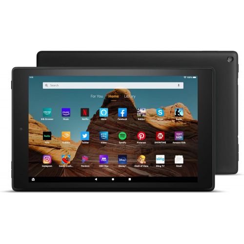  Amazon Fire HD 10 Tablet (10.1 1080p full HD display, 32 GB)  Black