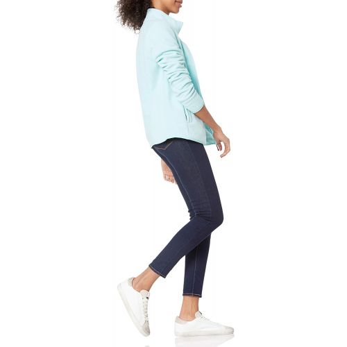  Amazon Essentials Womens Classic Fit Long-Sleeve Full-Zip Polar Soft Fleece Jacket