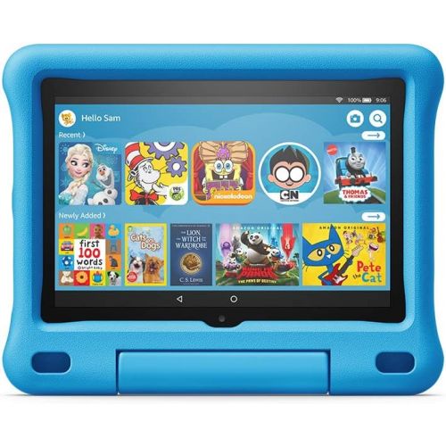  [아마존베스트]Amazon All-new Fire HD 8 Kids Edition tablet, 8 HD display, 32 GB, Blue Kid-Proof Case