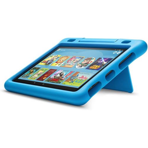  [아마존베스트]Amazon Kid-Proof Case for Fire HD 10 Tablet (Compatible with 7th and 9th Generations, 2017 and 2019 Releases), Blue