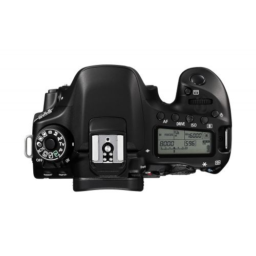 캐논 Canon Video Creator Kit [EOS 80D] with EF-S 18135mm Lens, Rode VIDEOMIC GO, and 32GB Sandisk Memory Card (Black)