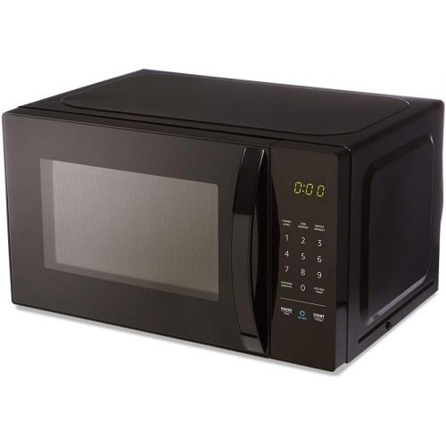  AmazonBasics Microwave, Compact, 0.7 Cu. Ft, 700W, Works with Alexa
