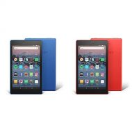 Amazon All-New Fire HD 8 2-Pack, 32GB - Includes Special Offers (Marine BluePunch Red)