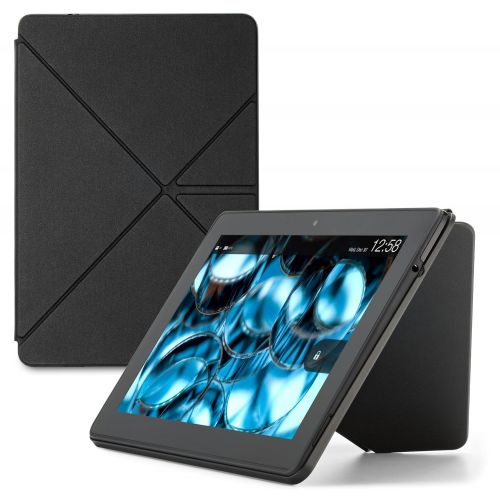  Amazon Kindle Fire HDX 8.9 Standing Polyurethane Origami Case (will only fit Kindle Fire HDX 8.9), Mineral Black