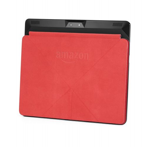  Amazon Leather Origami Case for Fire HDX 8.9 (4th Generation), Red