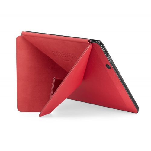  Amazon Leather Origami Case for Fire HDX 8.9 (4th Generation), Red