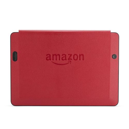  Amazon Leather Origami Case for Fire HDX 8.9 (4th Generation), Red