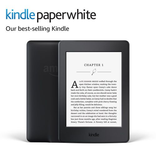  Amazon Kindle Paperwhite E-reader (Previous Generation - 7th) - Black, 6 High-Resolution Display (300 ppi) with Built-in Light, Wi-Fi - Includes Special Offers