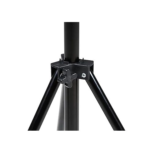  Amazon Basics Aluminum Light Photography Tripod Stand with Case - 2.8 - 6.7 Feet, Black