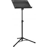 Amazon Basics Professional Folding Orchestra Sheet Music Stand, Black