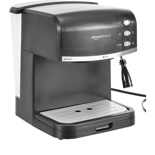  Amazon Basics Espresso Machine and Milk Frother