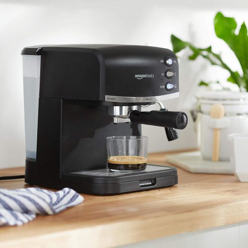  Amazon Basics Espresso Machine and Milk Frother