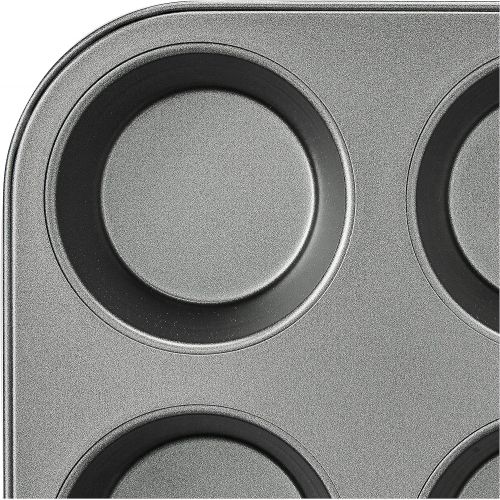  Amazon Basics 6-Piece Nonstick, Carbon Steel Oven Bakeware Baking Set
