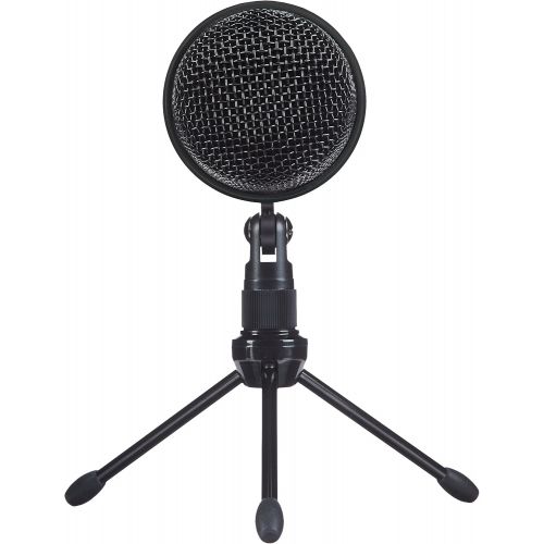  AmazonBasics Desktop Mini Condenser Microphone With Tripod - Black