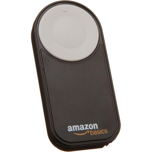  Amazon Basics Wireless Remote Control for Canon Digital SLR Cameras (for specific Canon cameras), 0.28 x 1.10 x 3.36
