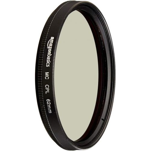  Amazon Basics Circular Polarizer Camera Lens Filter - 62 mm