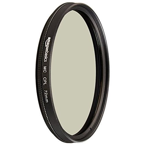  Amazon Basics Circular Polarizer Camera Lens Filter - 72 mm