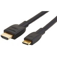 Amazon Basics High-Speed Mini-HDMI to HDMI TV Adapter Cable (Supports Ethernet, 3D, and Audio Return) - 10 Feet