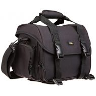 Amazon Basics Large DSLR Gadget Bag (Orange interior)