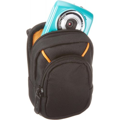  Amazon Basics Medium Point and Shoot Camera Case - 5 x 3 x 2 Inches, Black