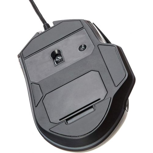  Amazon Basics PC Programmable Gaming Mouse Adjustable 12,000 DPI, Weight Tuning