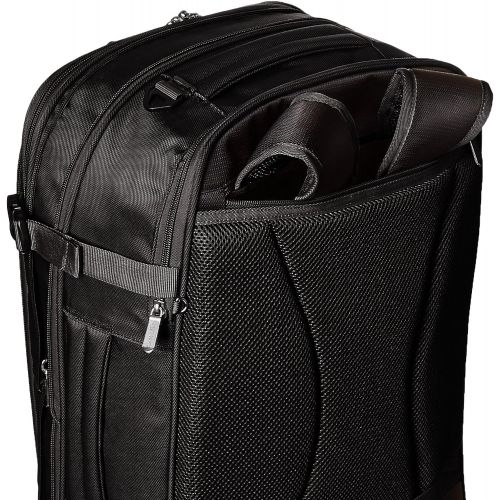  AmazonBasics Carry-On Travel Backpack - Black