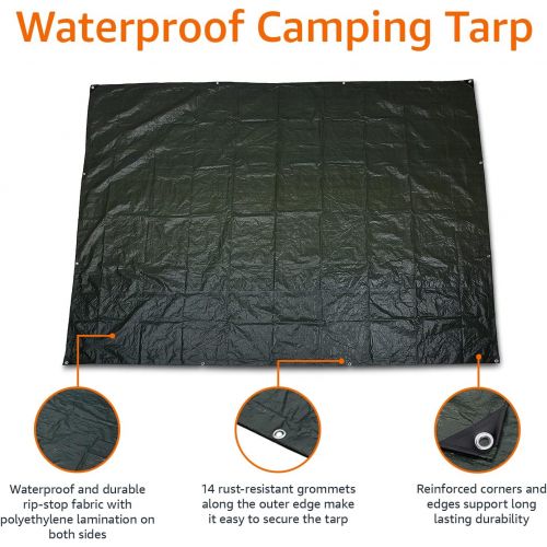  Amazon Basics Waterproof Camping Tarp