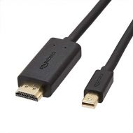 AmazonBasics Mini DisplayPort to HDMI Display Adapter Cable - 6 Feet