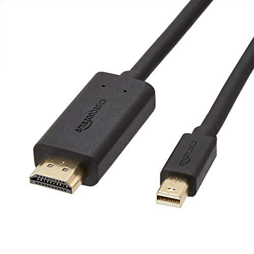  AmazonBasics Mini DisplayPort to HDMI Display Adapter Cable - 6 Feet