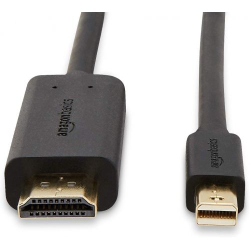  AmazonBasics Mini DisplayPort to HDMI Display Adapter Cable - 6 Feet