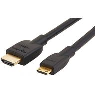AmazonBasics High-Speed Mini-HDMI to HDMI TV Adapter Cable Adapter - 6 Feet (10-Pack)