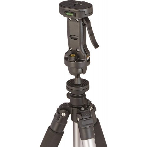  Amazon Basics Pistol Grip Camera Travel Tripod With Bag - 34.4 - 72.6 Inches, Black