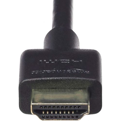 Amazon Basics Flexible and Durable Micro HDMI Cable (18Gpbs, 4K/60Hz) - 6 Feet, Black