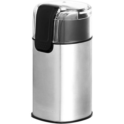  AmazonBasics Stainless Steel Electric Coffee Bean Grinder: Kitchen & Dining