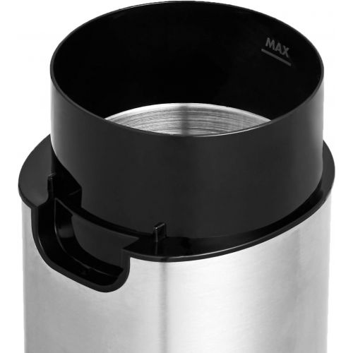  AmazonBasics Stainless Steel Electric Coffee Bean Grinder: Kitchen & Dining