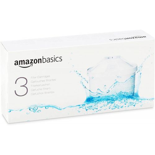  Visit the AmazonBasics Store AmazonBasics Water Filter Cartridges - 3 Pack