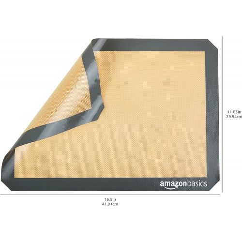  Visit the AmazonBasics Store AmazonBasics Silicone Baking Mat