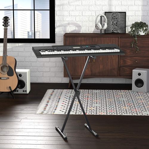  AmazonBasics Classic Adjustable Keyboard and Piano Stand - Single-X