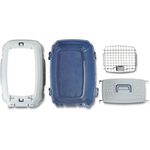  AmazonBasics Two-Door Top-Load Hard-Sided Pet Travel Carrier